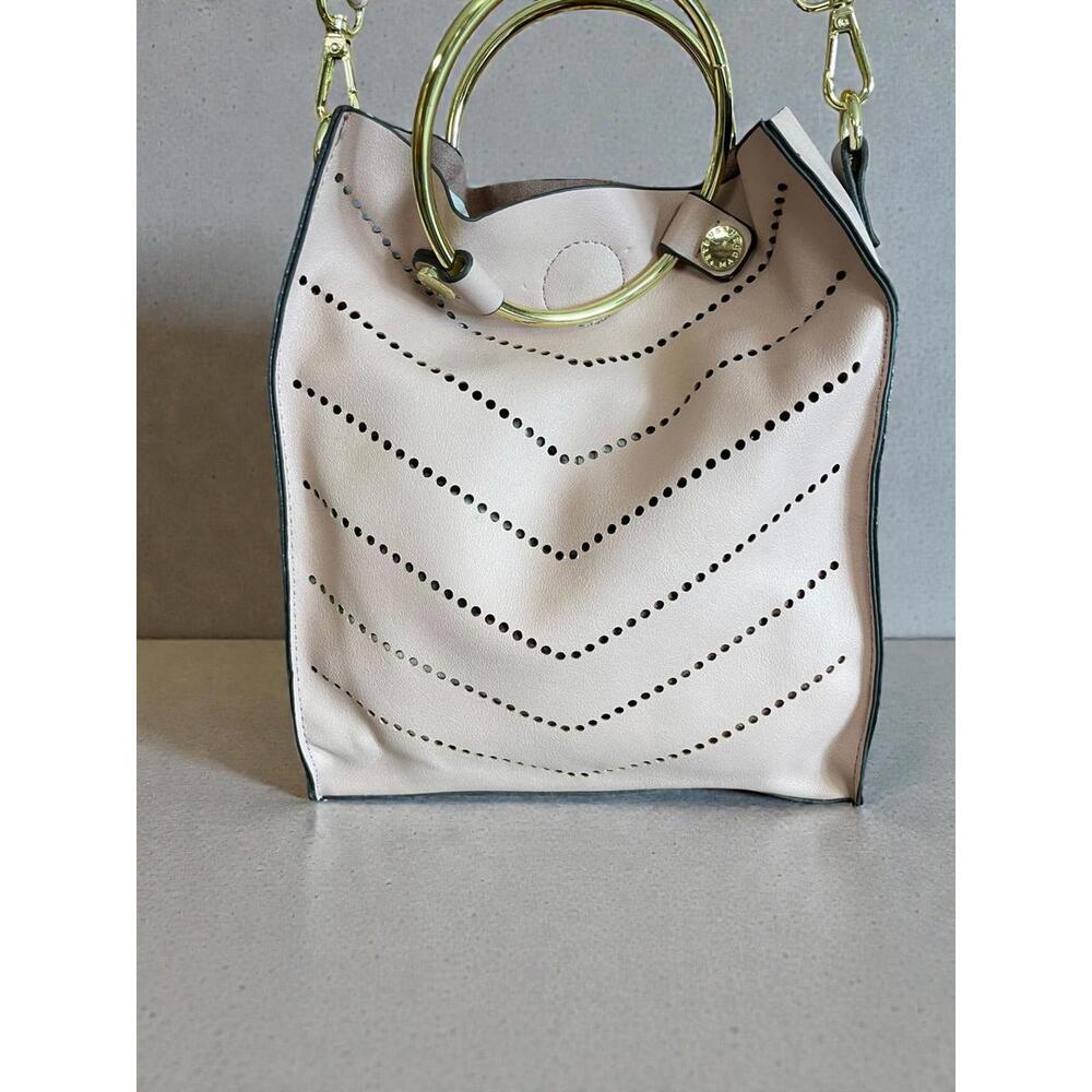 Steve Madden NWOT pink leather crossbody purse bag
